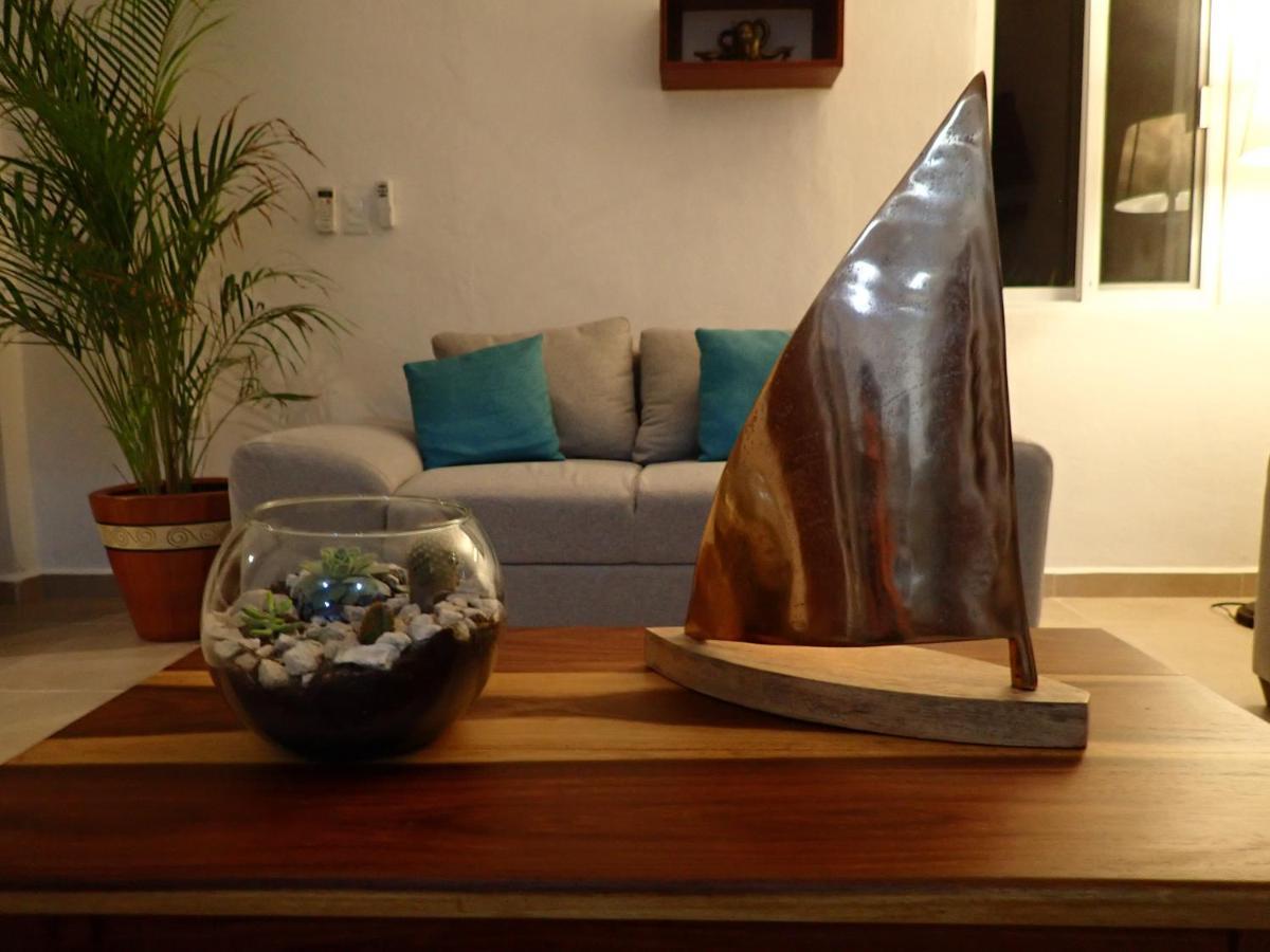 Caribbean Casa Blanca Apartment Xcalak Bagian luar foto