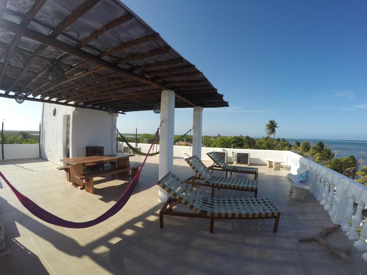 Caribbean Casa Blanca Apartment Xcalak Bagian luar foto