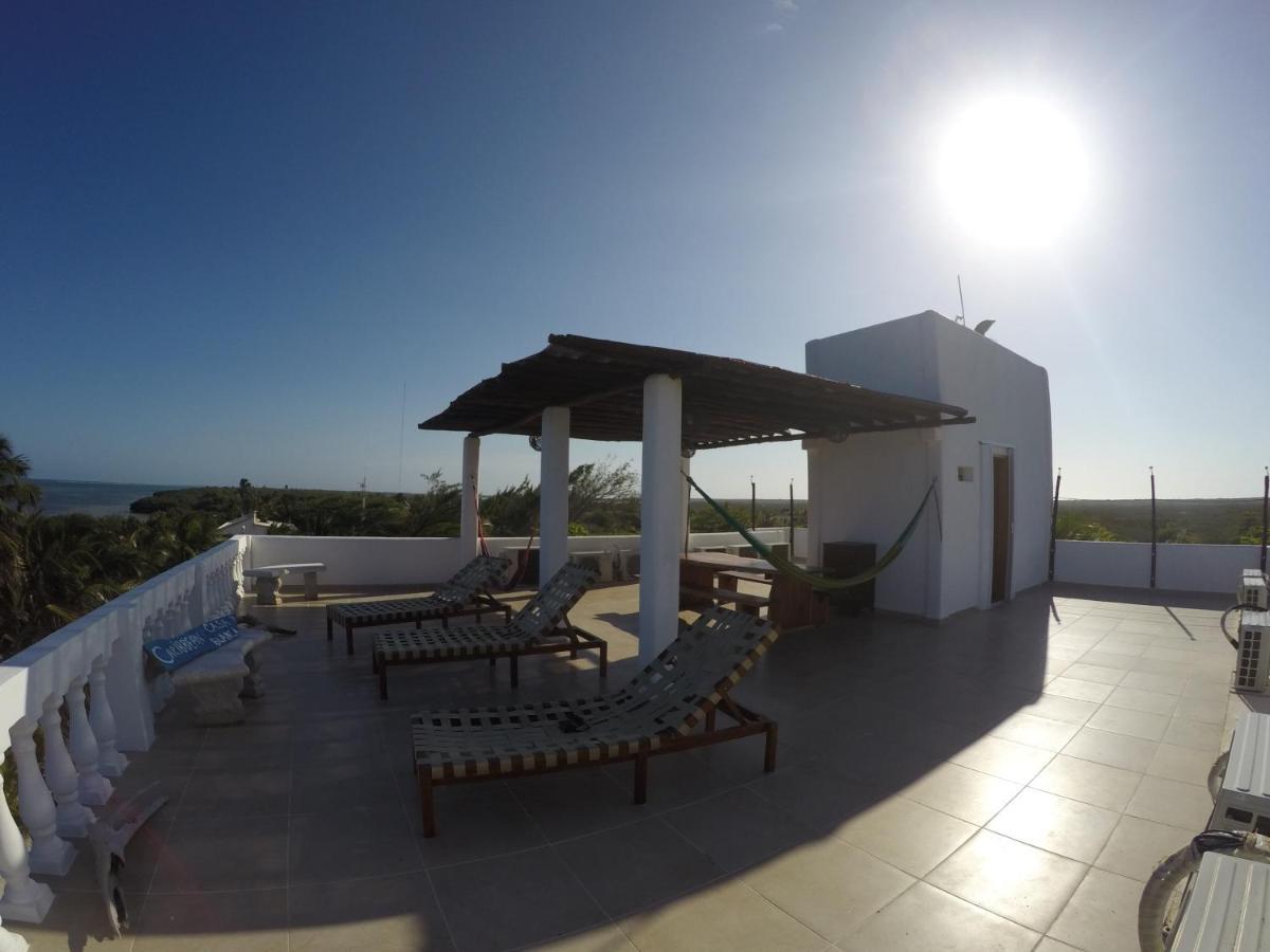 Caribbean Casa Blanca Apartment Xcalak Bagian luar foto