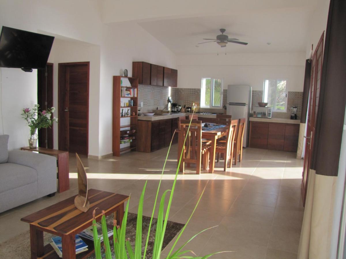 Caribbean Casa Blanca Apartment Xcalak Bagian luar foto