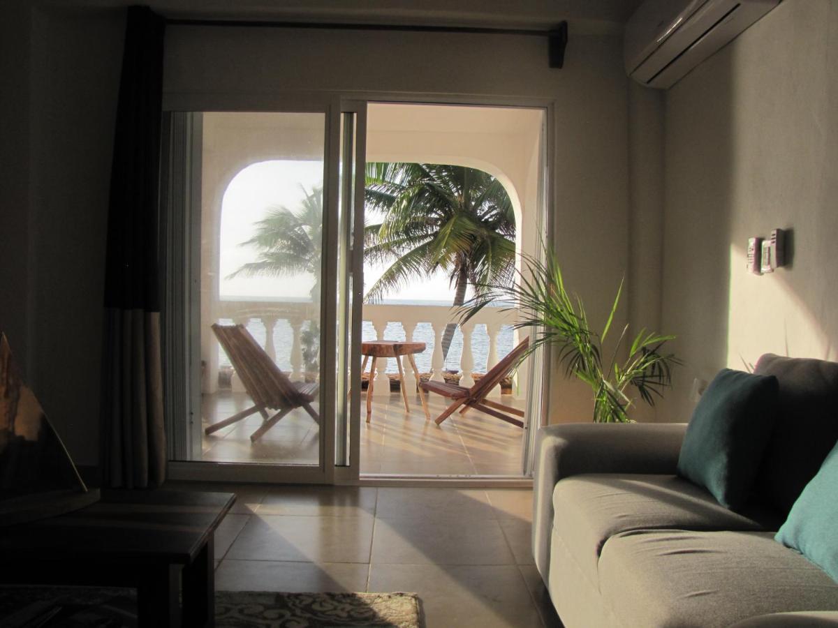 Caribbean Casa Blanca Apartment Xcalak Bagian luar foto