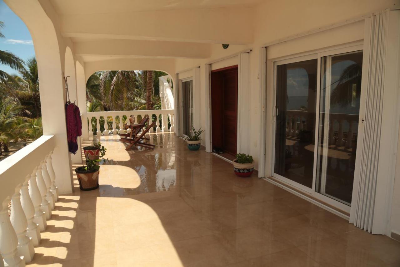Caribbean Casa Blanca Apartment Xcalak Bagian luar foto