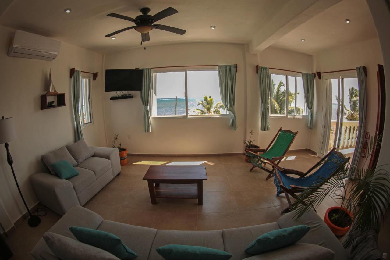 Caribbean Casa Blanca Apartment Xcalak Bagian luar foto