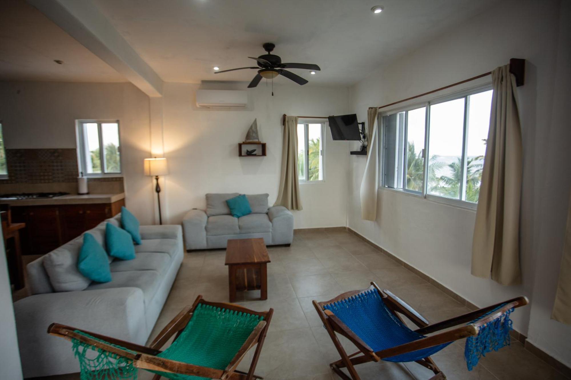 Caribbean Casa Blanca Apartment Xcalak Bagian luar foto